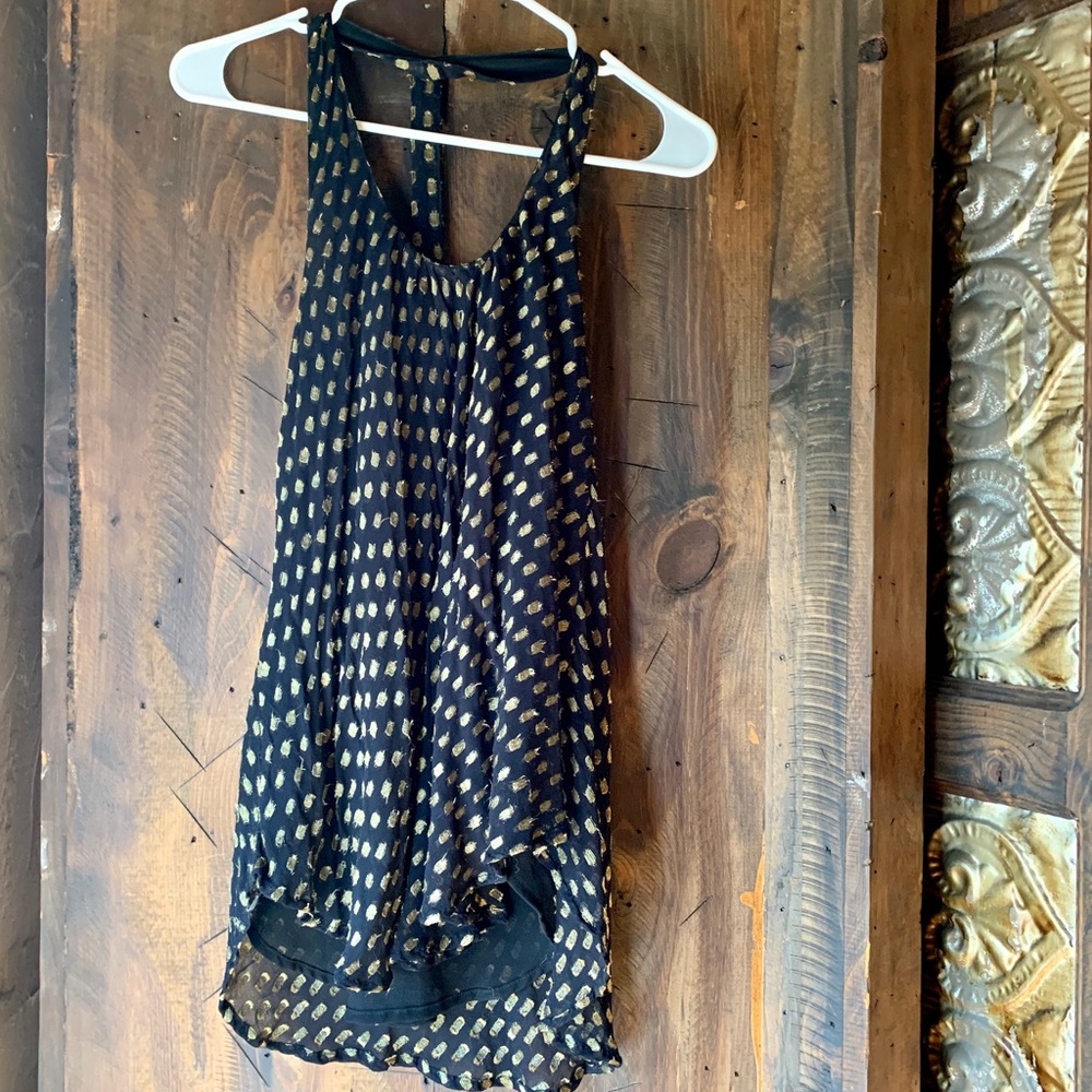 Sexy t-back gold dot tank ❤️